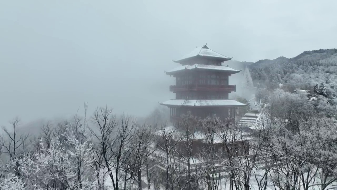 张家界武陵源景区天子阁视频下载