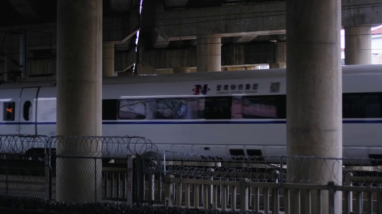 四川绵阳户外火车，交通，运输，视频素材