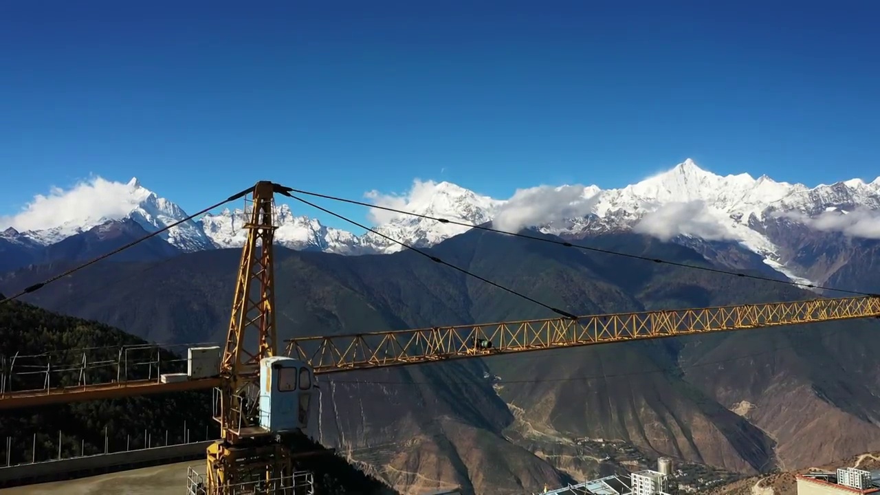 云南梅里雪山视频素材