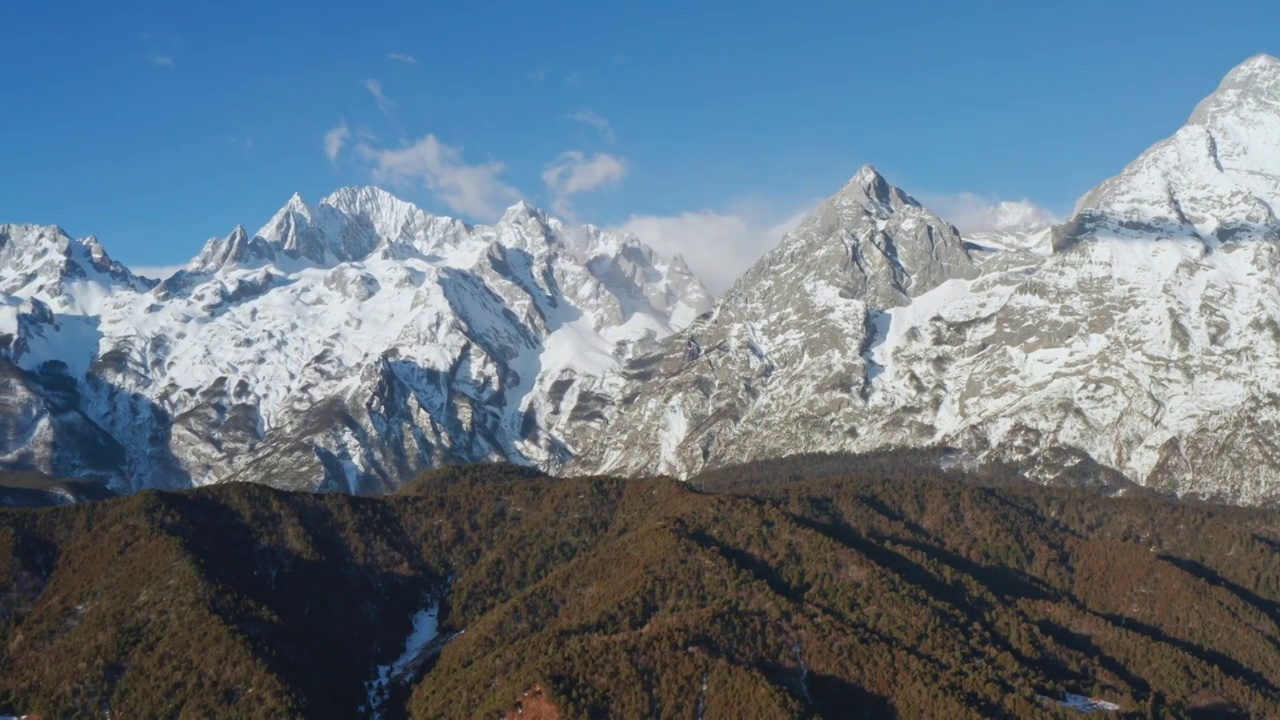 云南丽江玉龙雪山视频素材