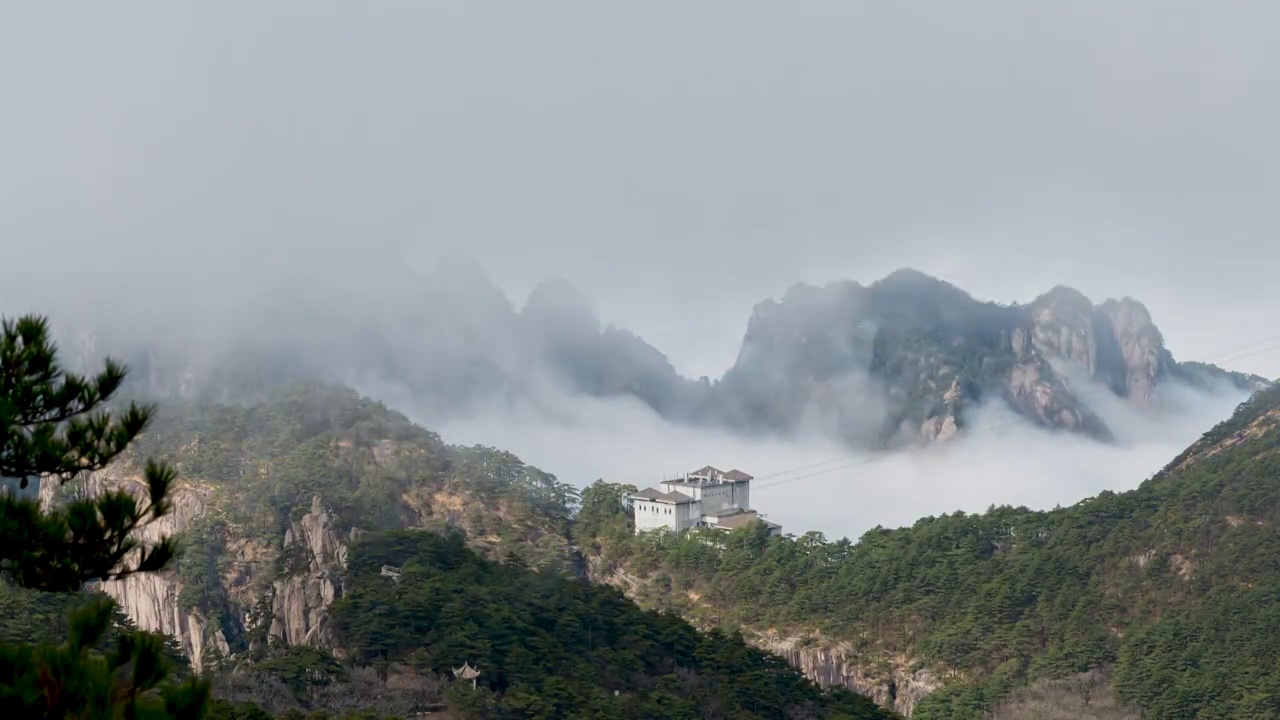 黄山云海视频素材