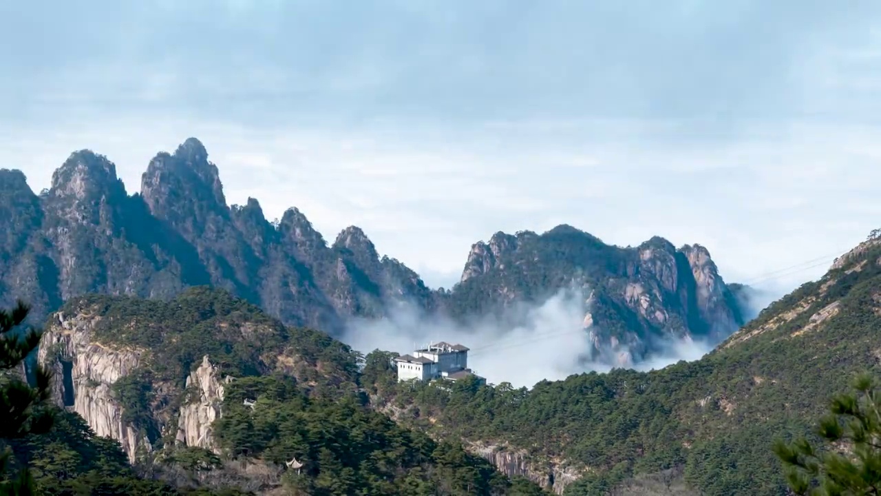 黄山云海视频素材