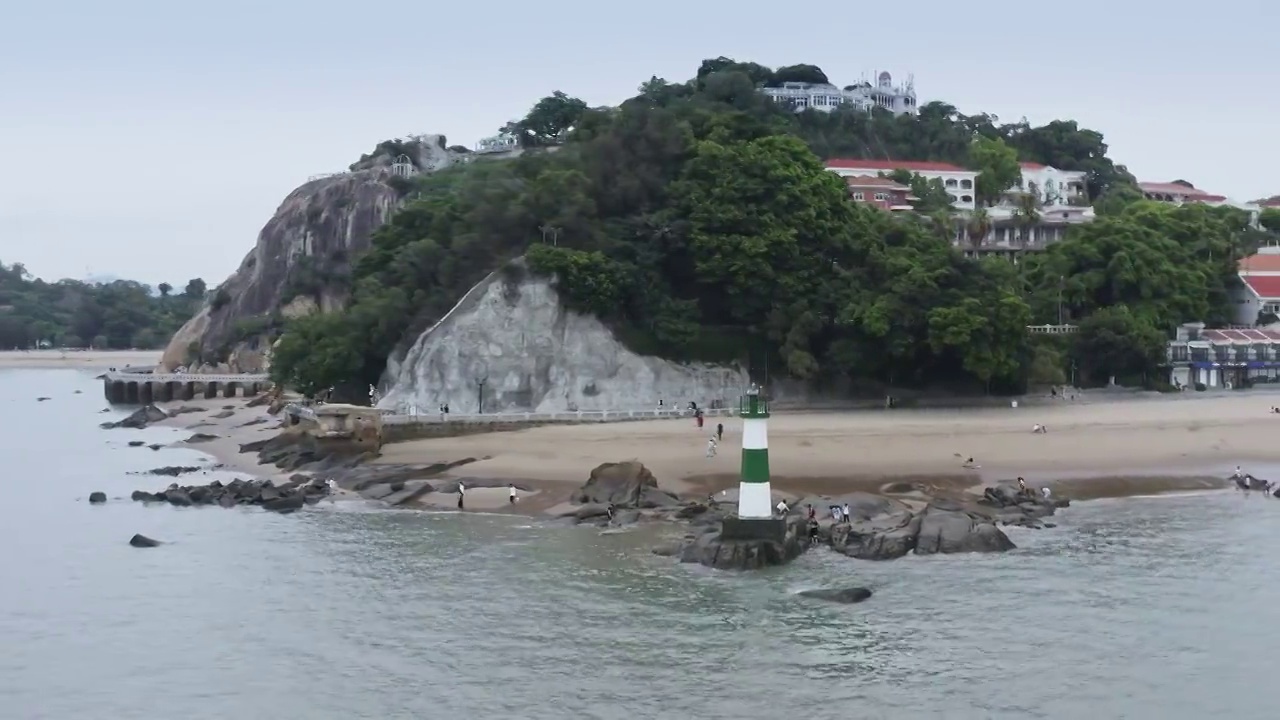 厦门鼓浪屿度假风景区视频素材