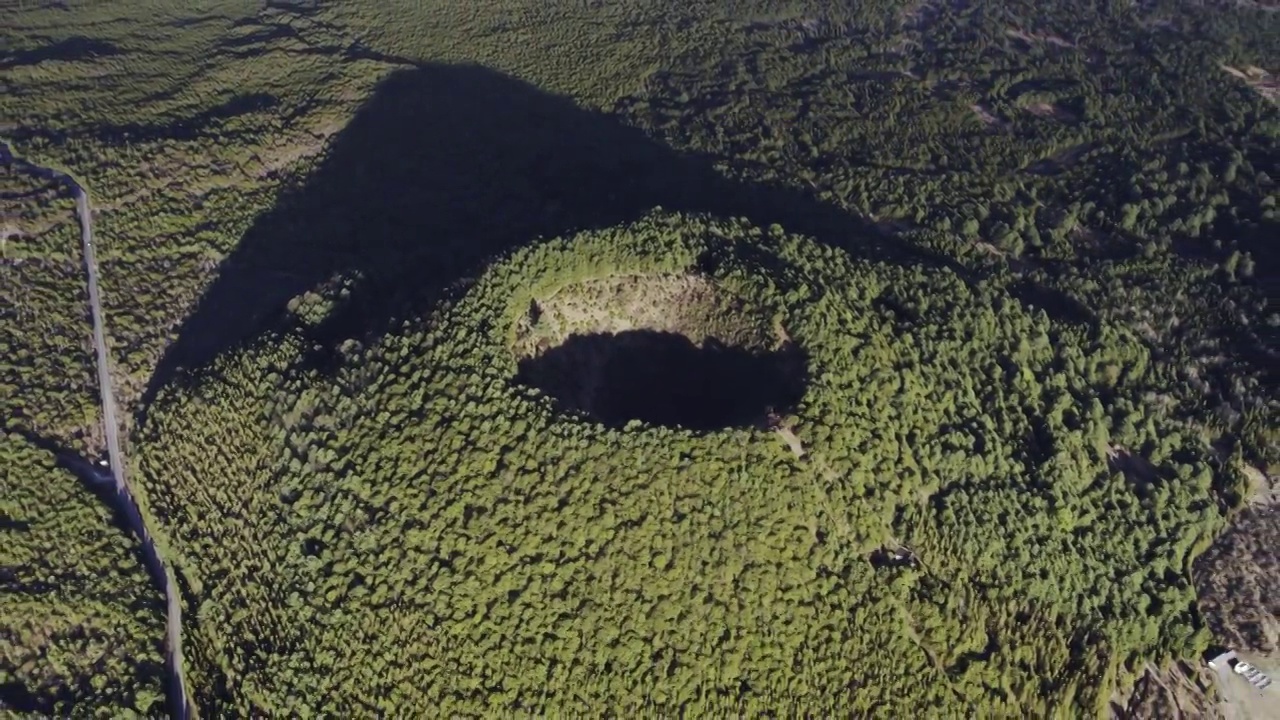 云南腾冲火山航拍素材视频素材