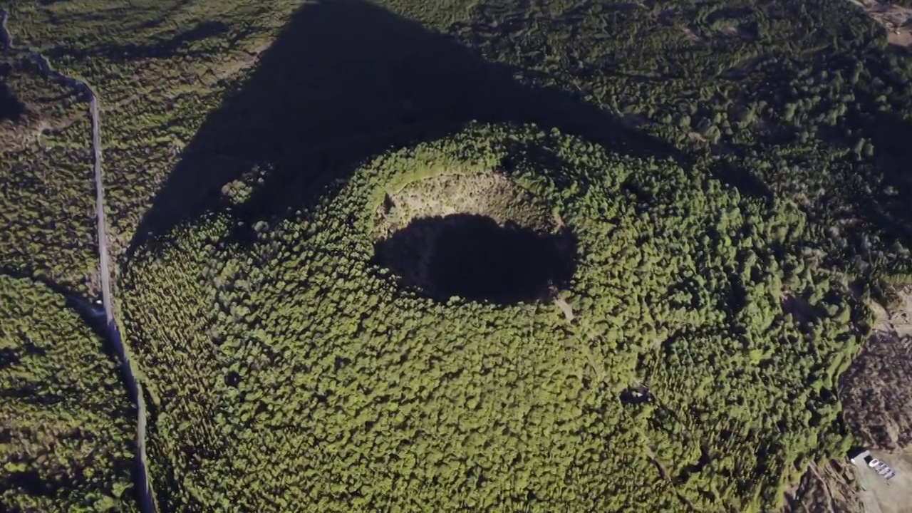 云南腾冲火山航拍素材视频素材