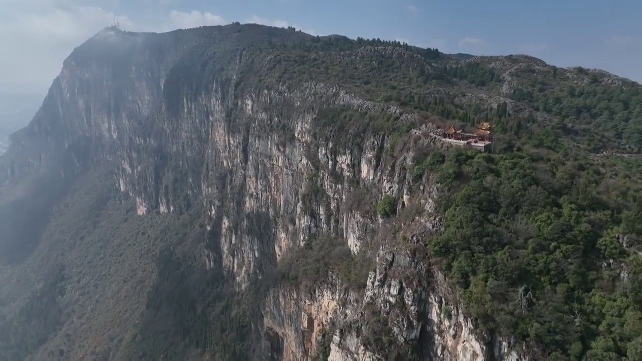 云南昆明西山景区视频素材