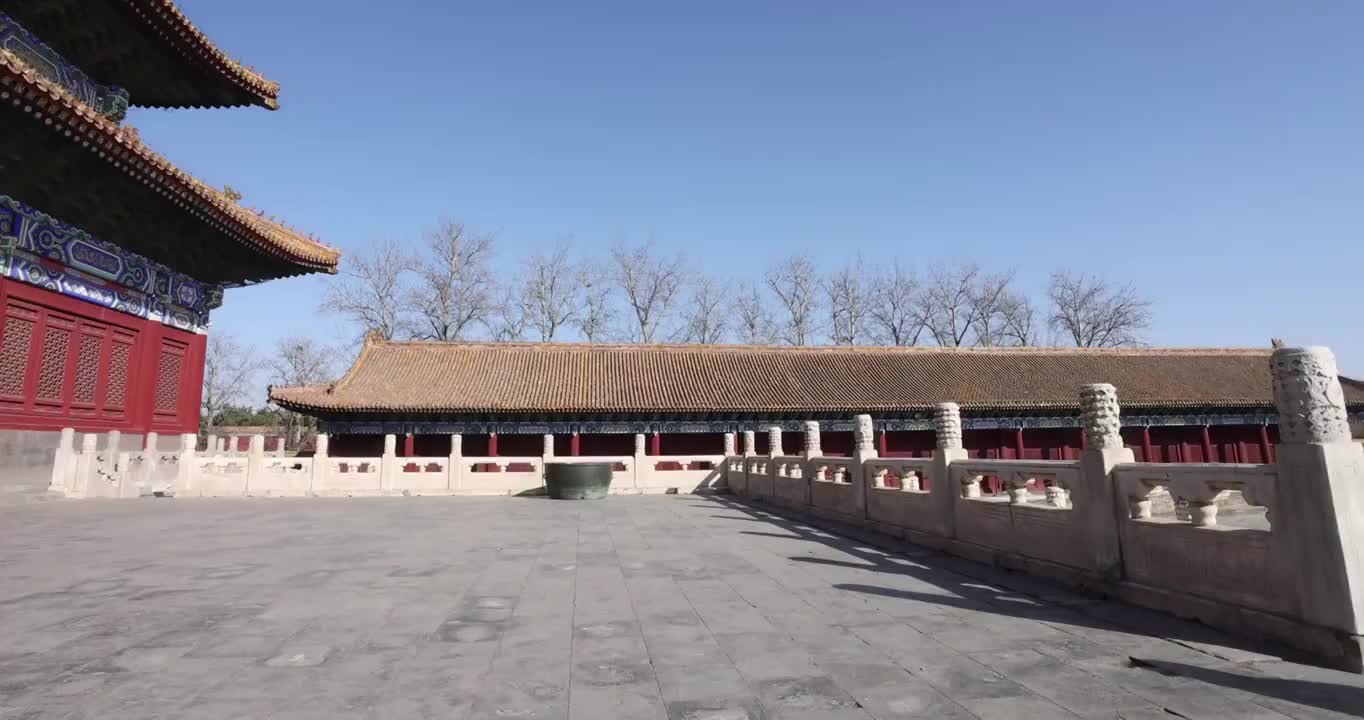 古建筑太庙视频素材