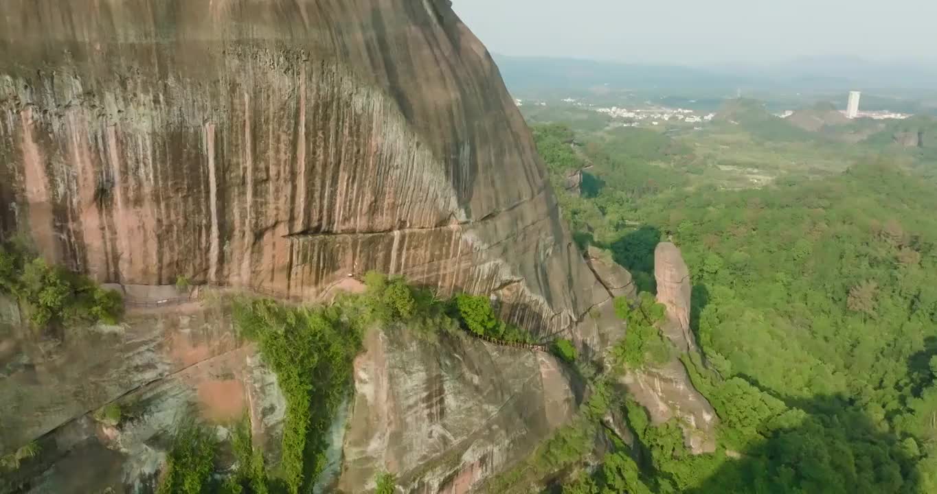 丹霞山阳元石视频素材