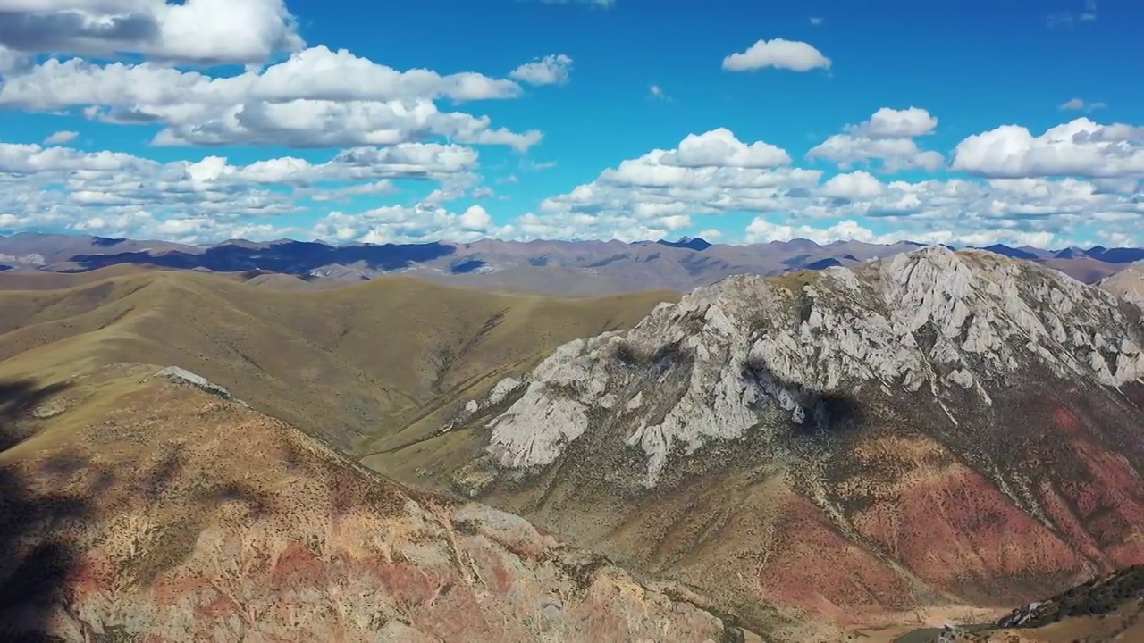 西藏昌都业拉山风光（合集）视频素材