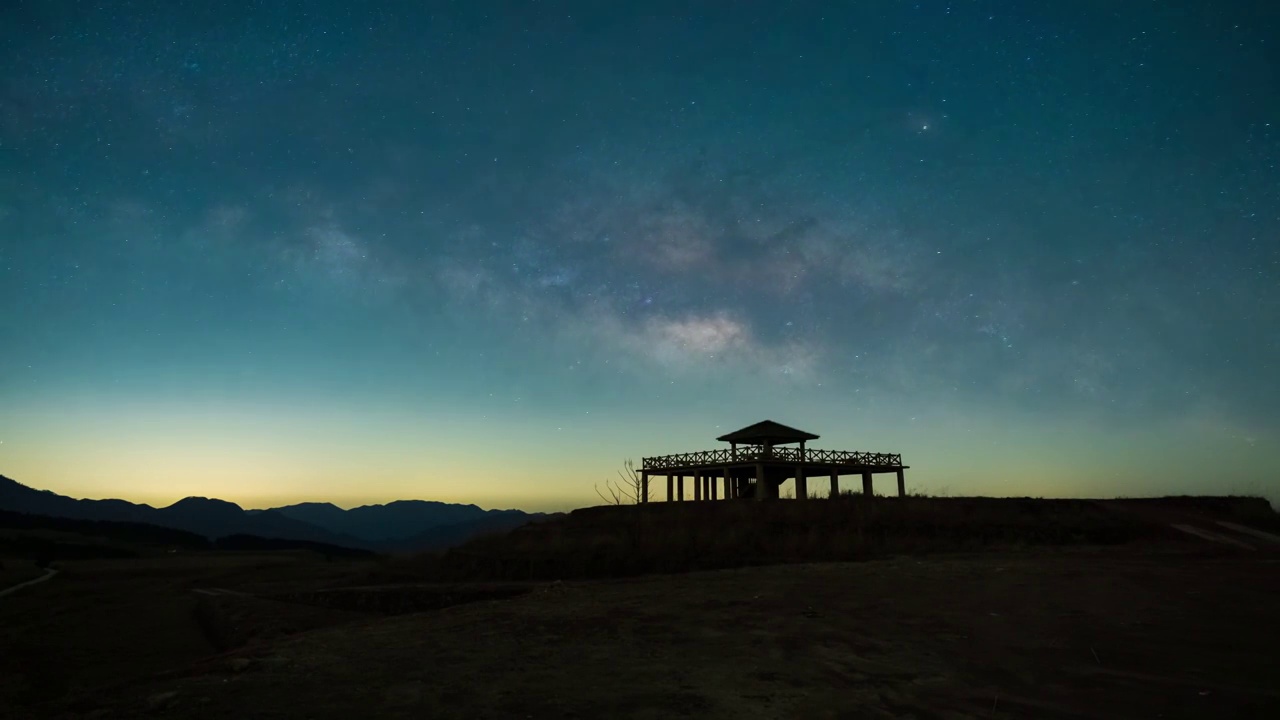 万里星河视频素材