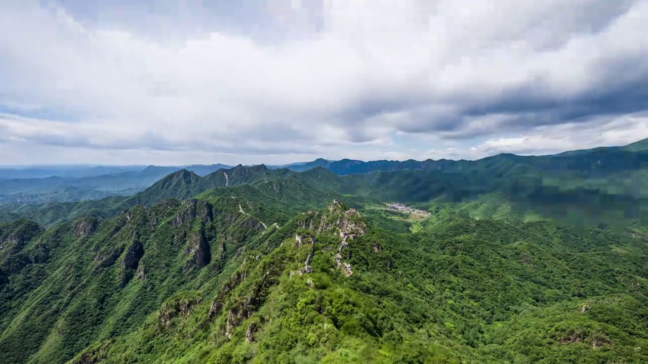 长城风景视频素材