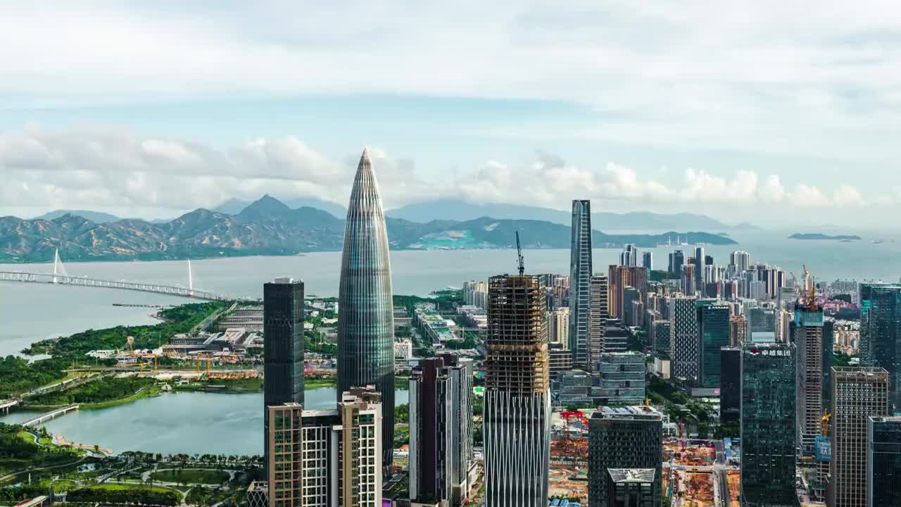 深圳后海片区视频素材