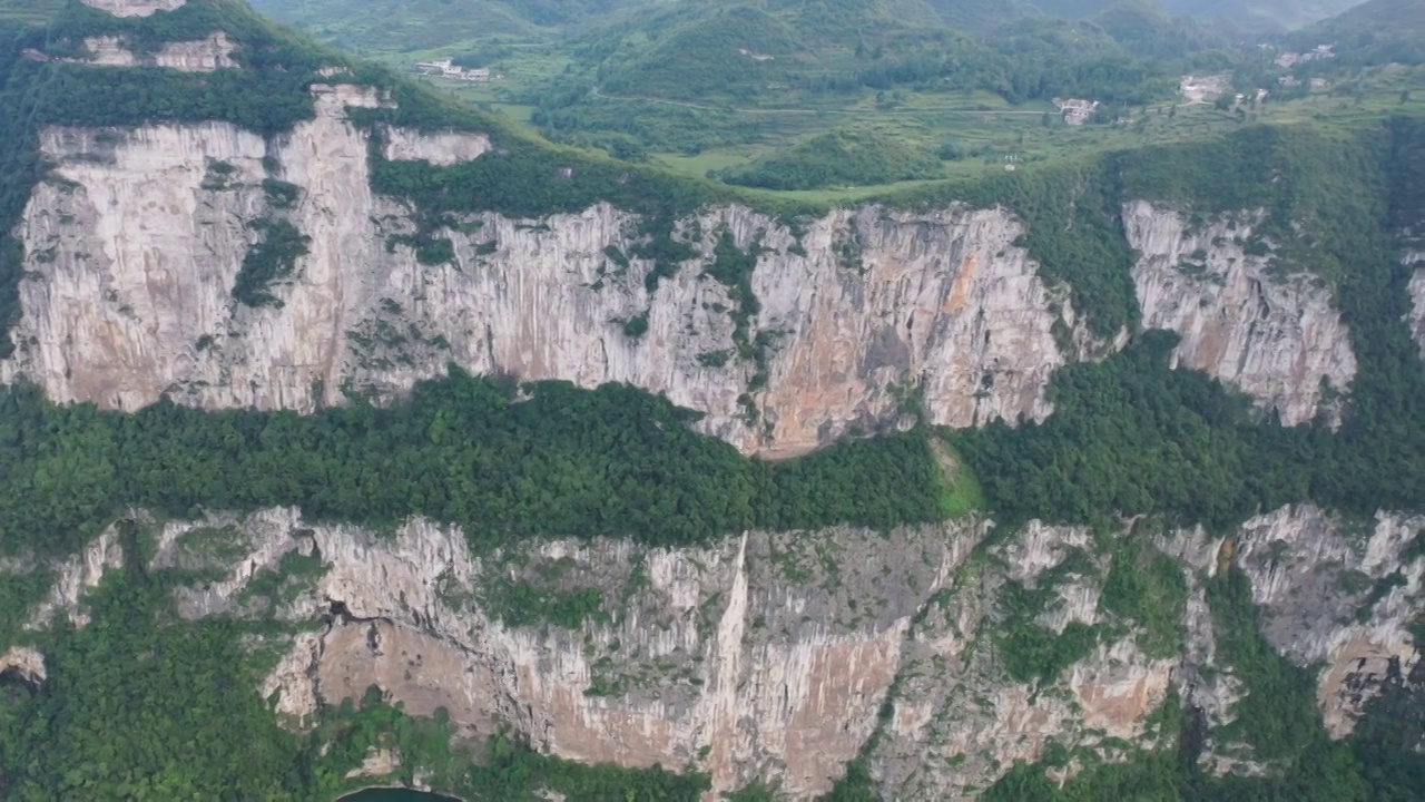 东风湖航拍视频素材