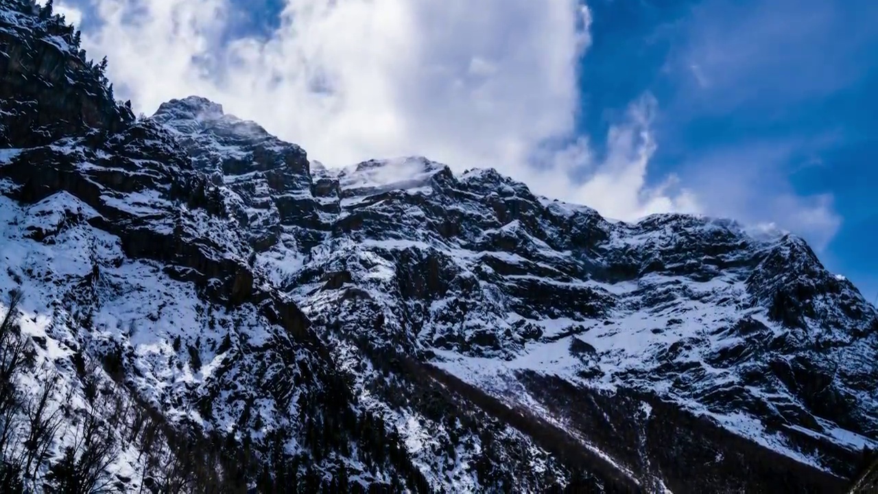 雪山视频素材