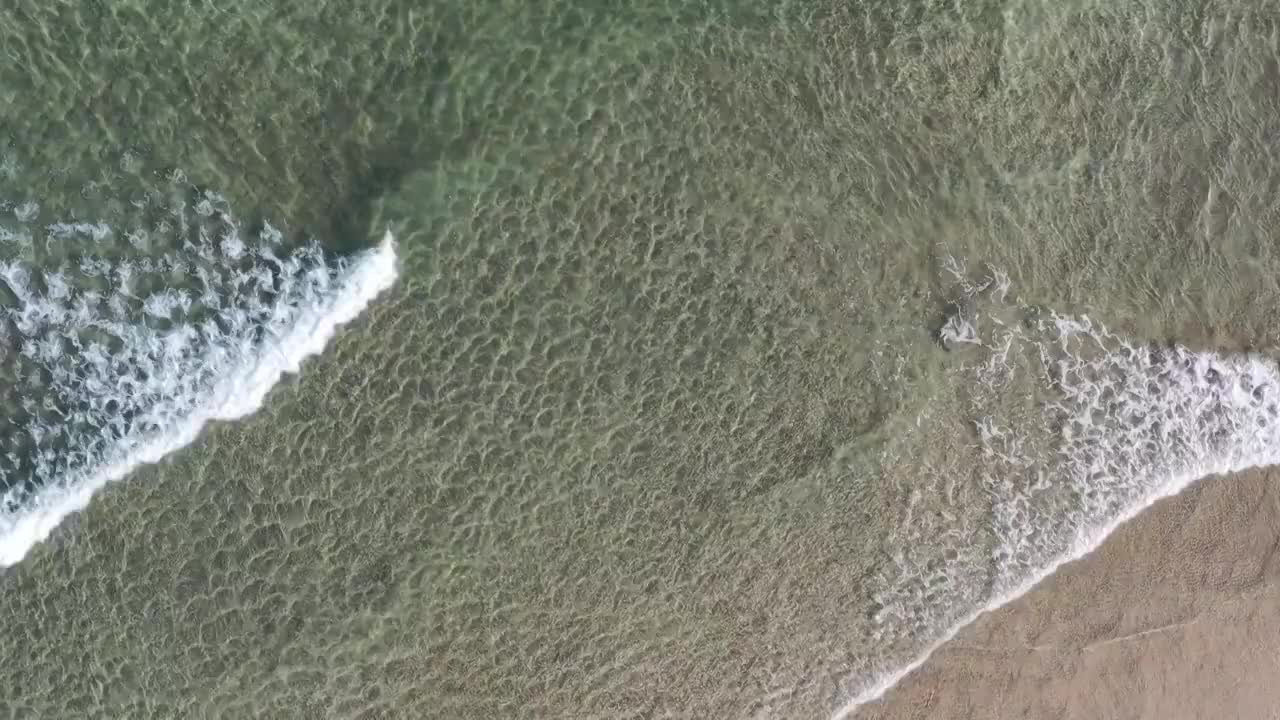 下川岛海浪视频素材