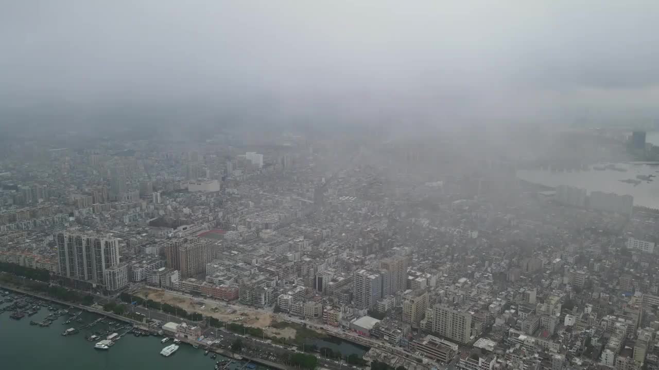 城市云海视频视频素材