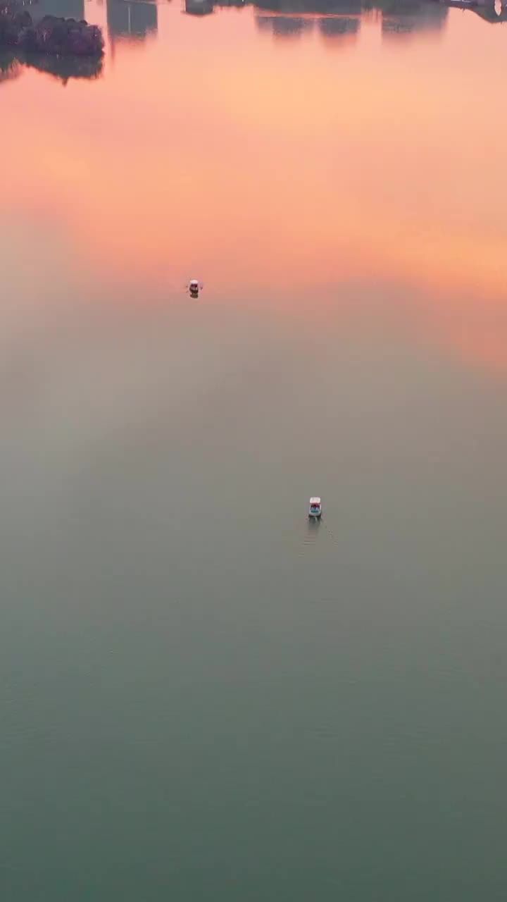 航拍湖南长沙马栏山立交夜景风光视频素材