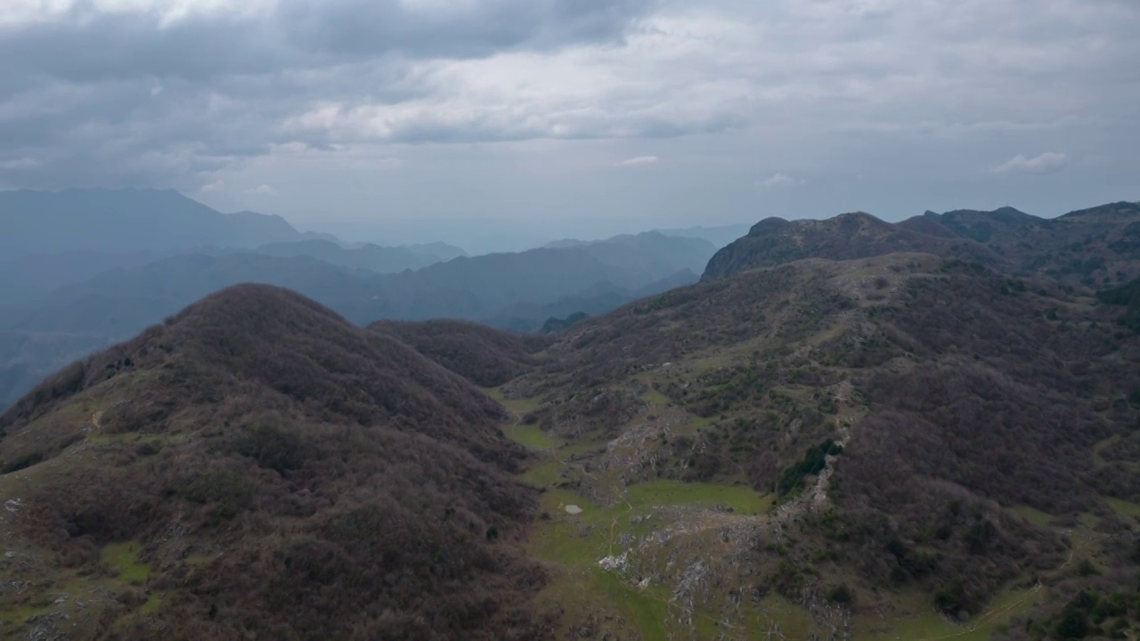 秦岭北阳山视频素材