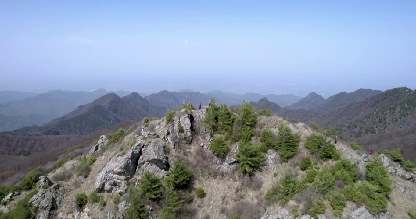 秦岭首阳山视频素材