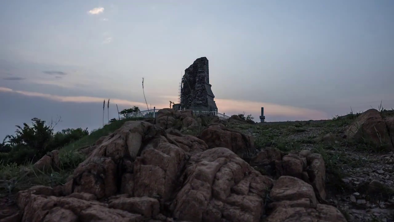 沈阳市沈北新区七星山延时视频素材