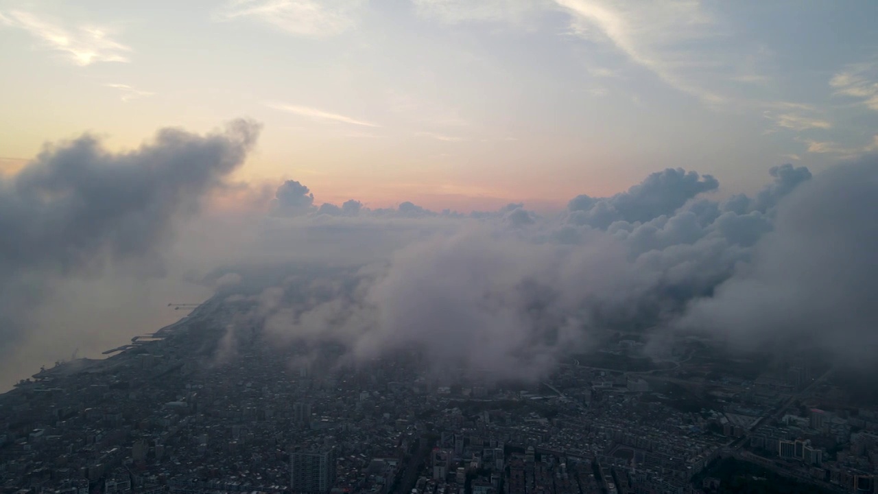 汕尾城市风光视频素材