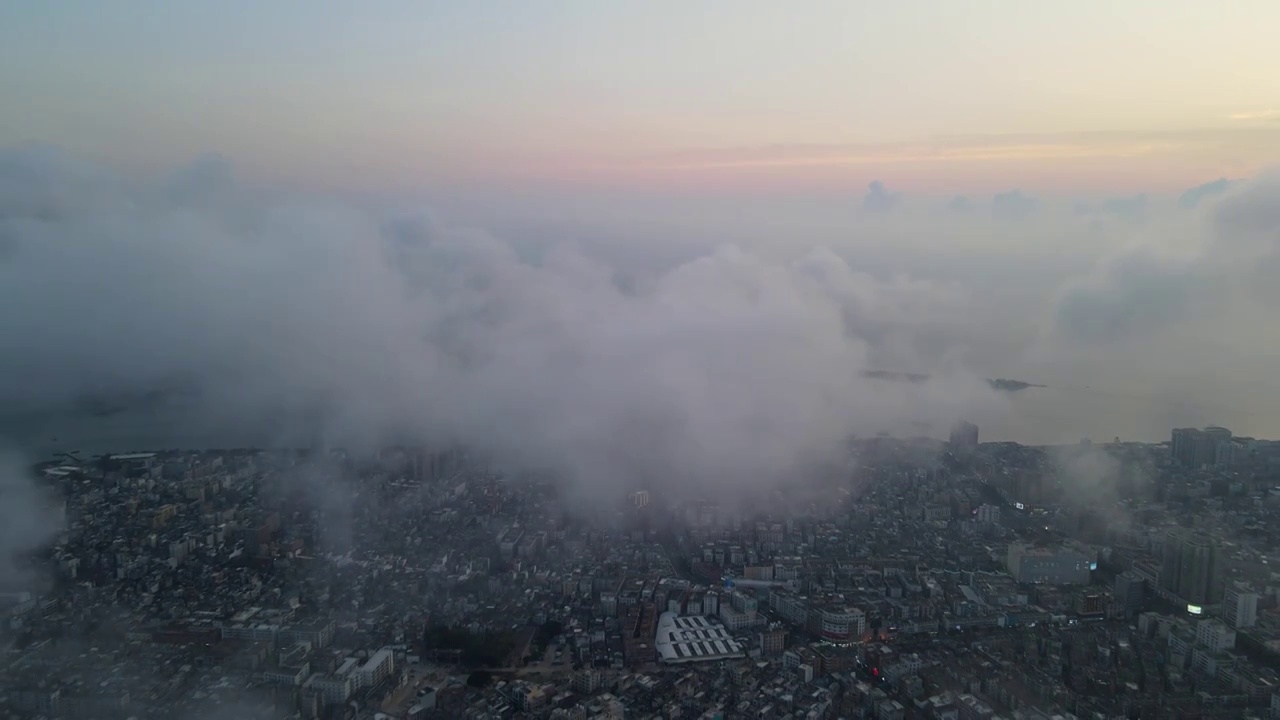 汕尾城市风光视频素材