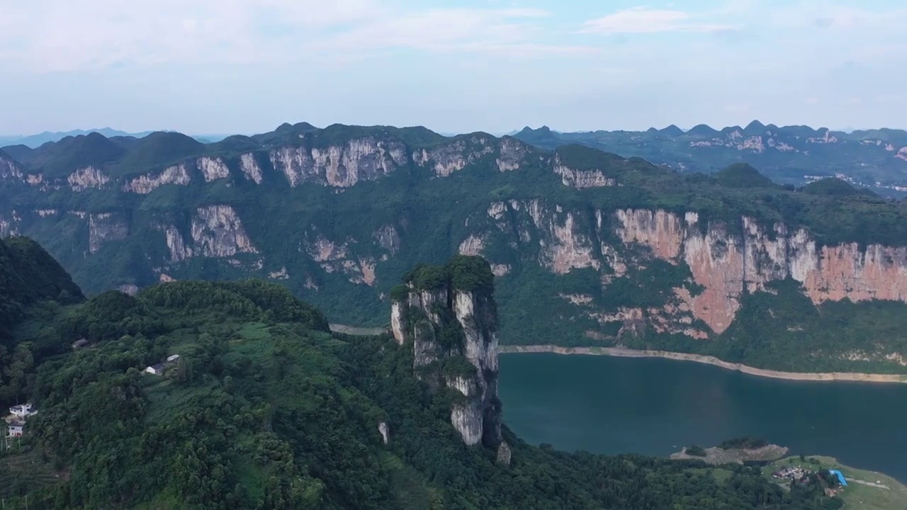 贵州毕节新仁视频素材