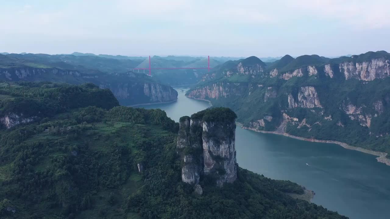 贵州毕节新仁视频素材