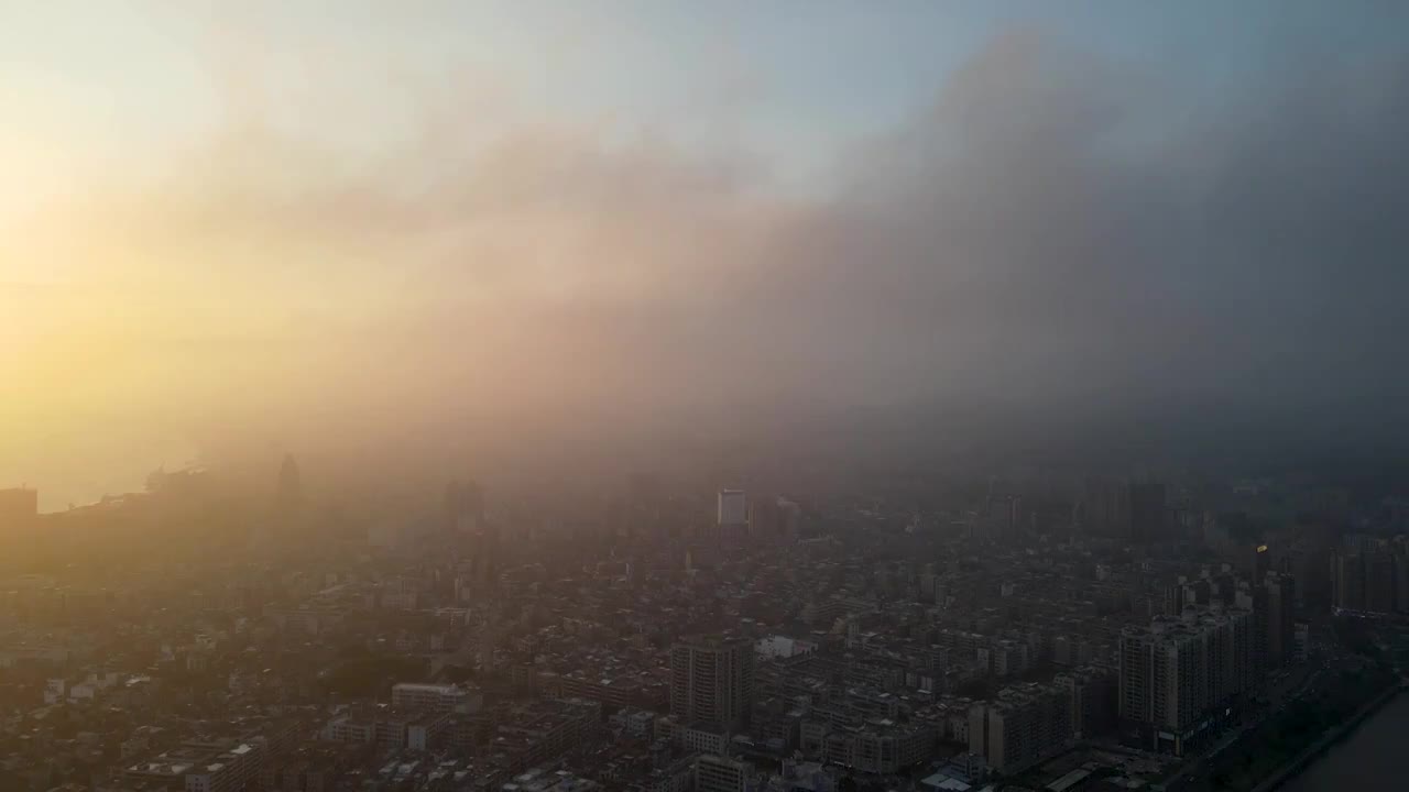 汕尾城市风光视频素材