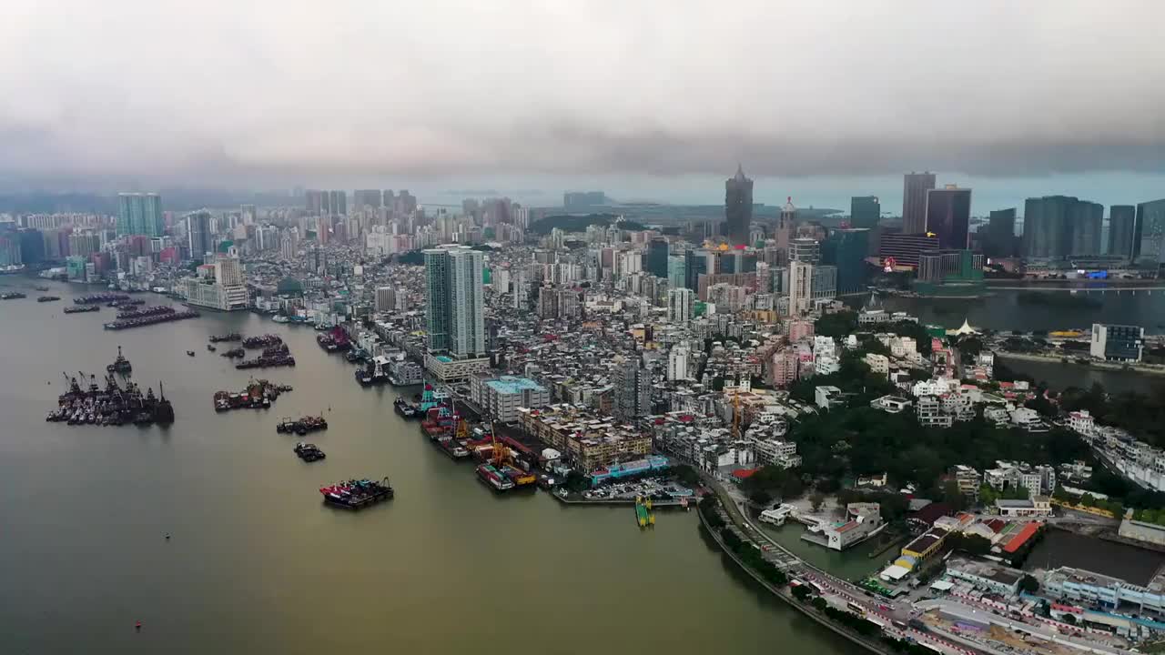 澳门航拍视频视频下载