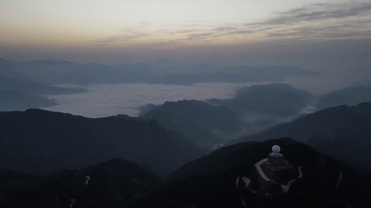 文成林场的景色视频素材