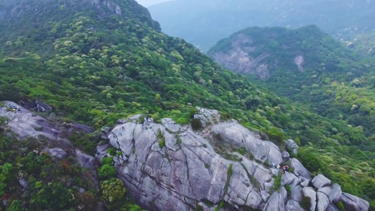 广州五指山风景区视频素材