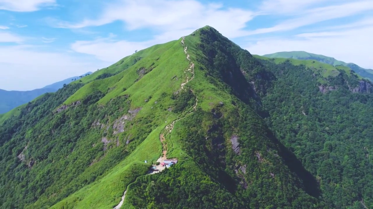 武功山大草原视频素材