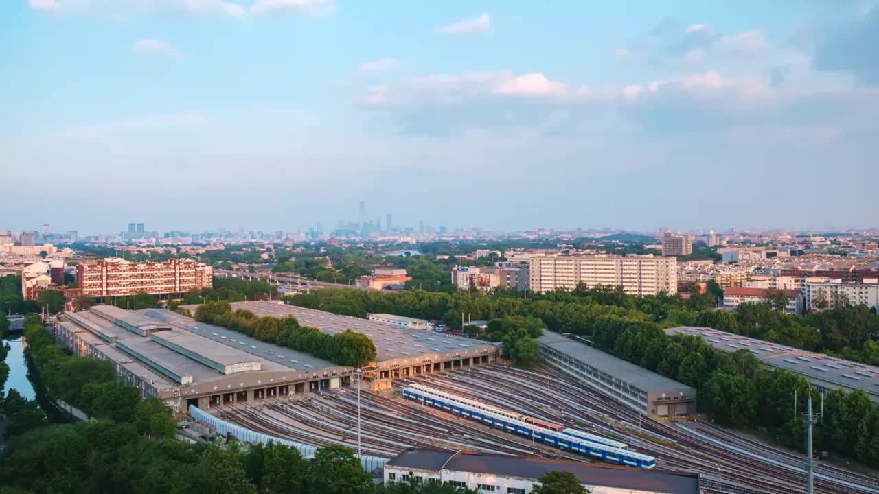 北京城市风光视频素材