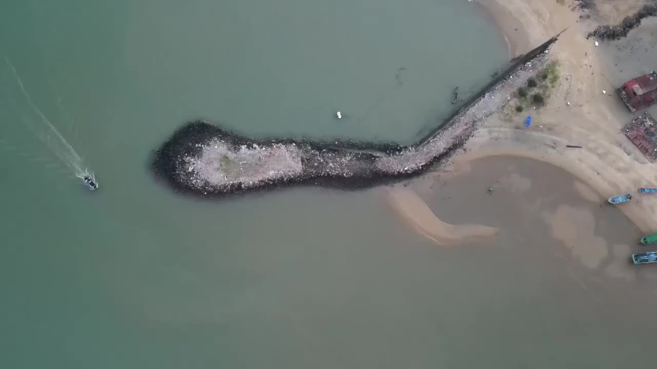 海南海口日出视频素材