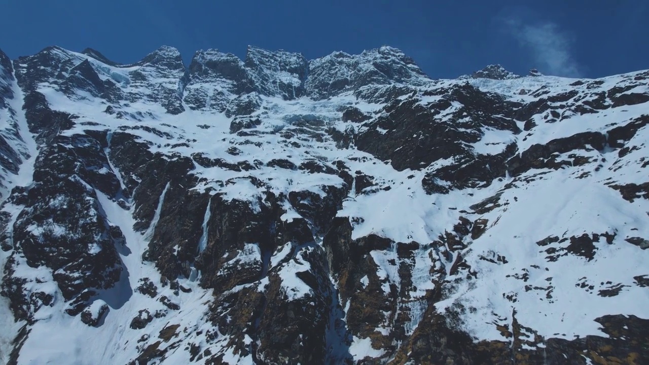 梅里雪山，神瀑视频素材