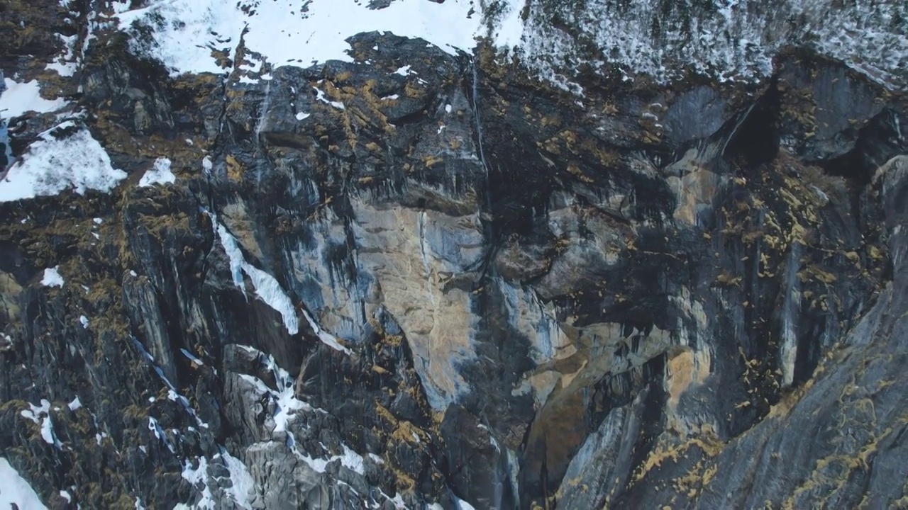 梅里雪山，神瀑视频素材