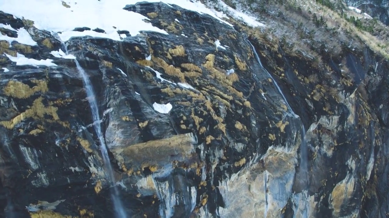 梅里雪山，神瀑视频素材