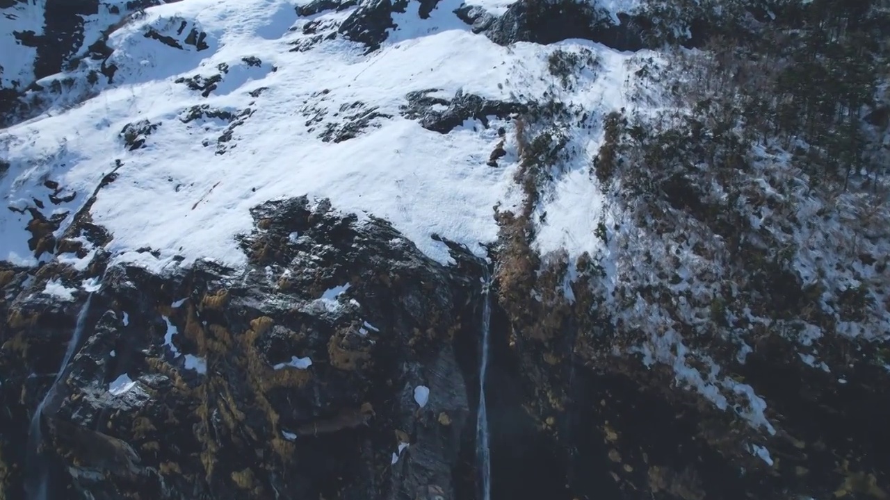 梅里雪山，神瀑视频素材