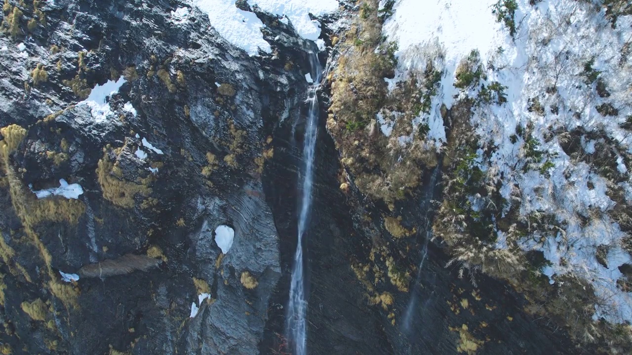 梅里雪山，神瀑视频素材