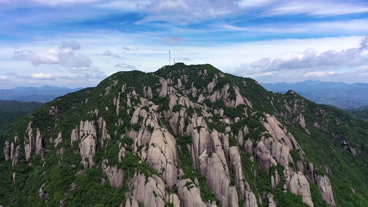 宁德福鼎太姥山风景区视频素材