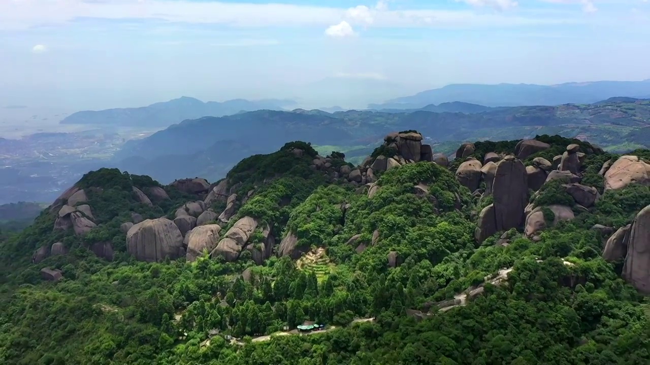 宁德福鼎太姥山风景区视频素材