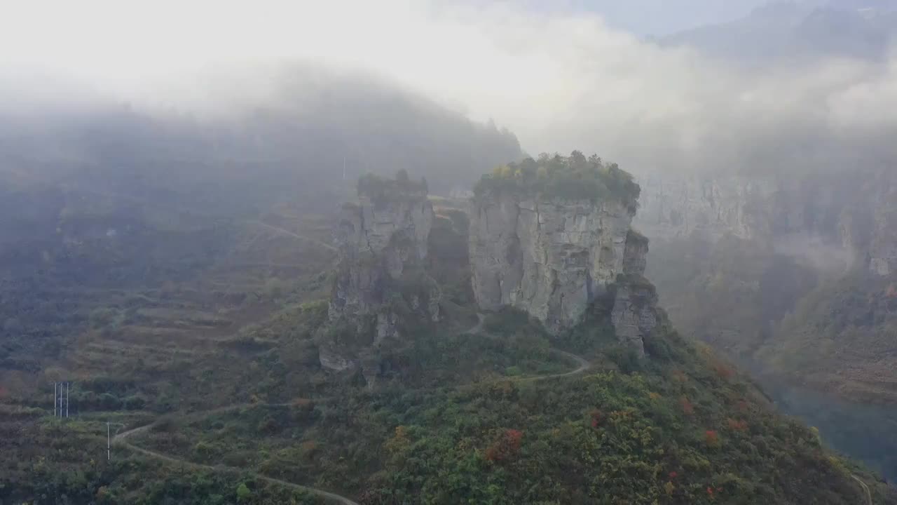 金山湖视频素材