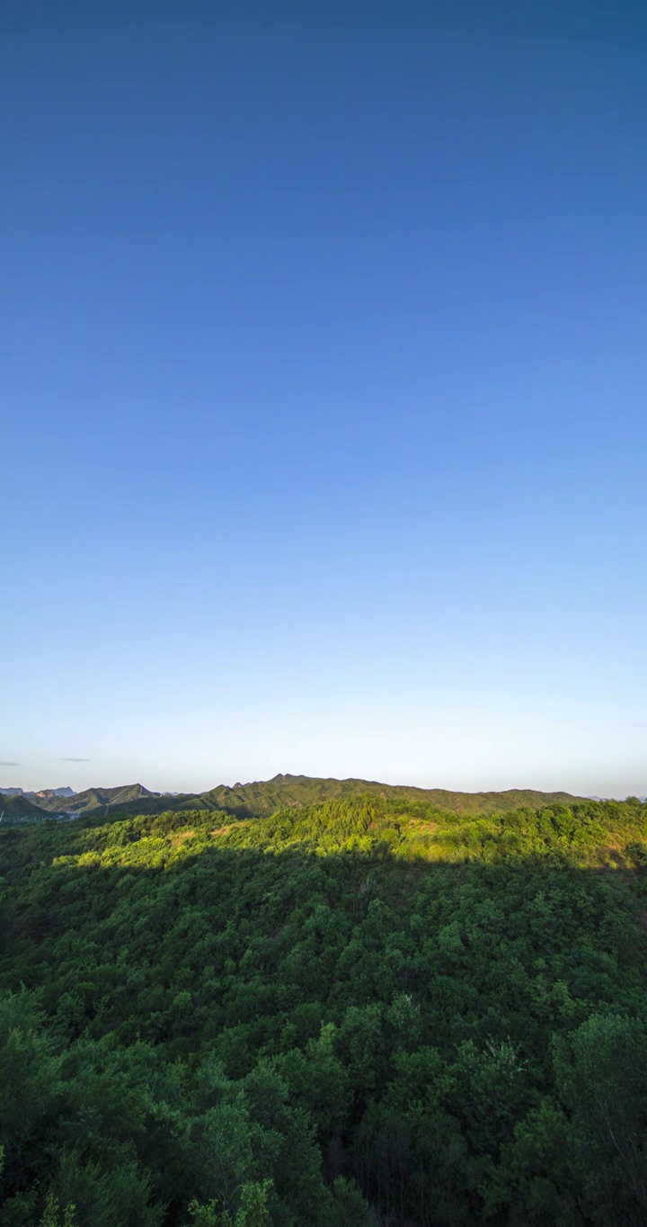 古北水镇司马台长城日出视频素材