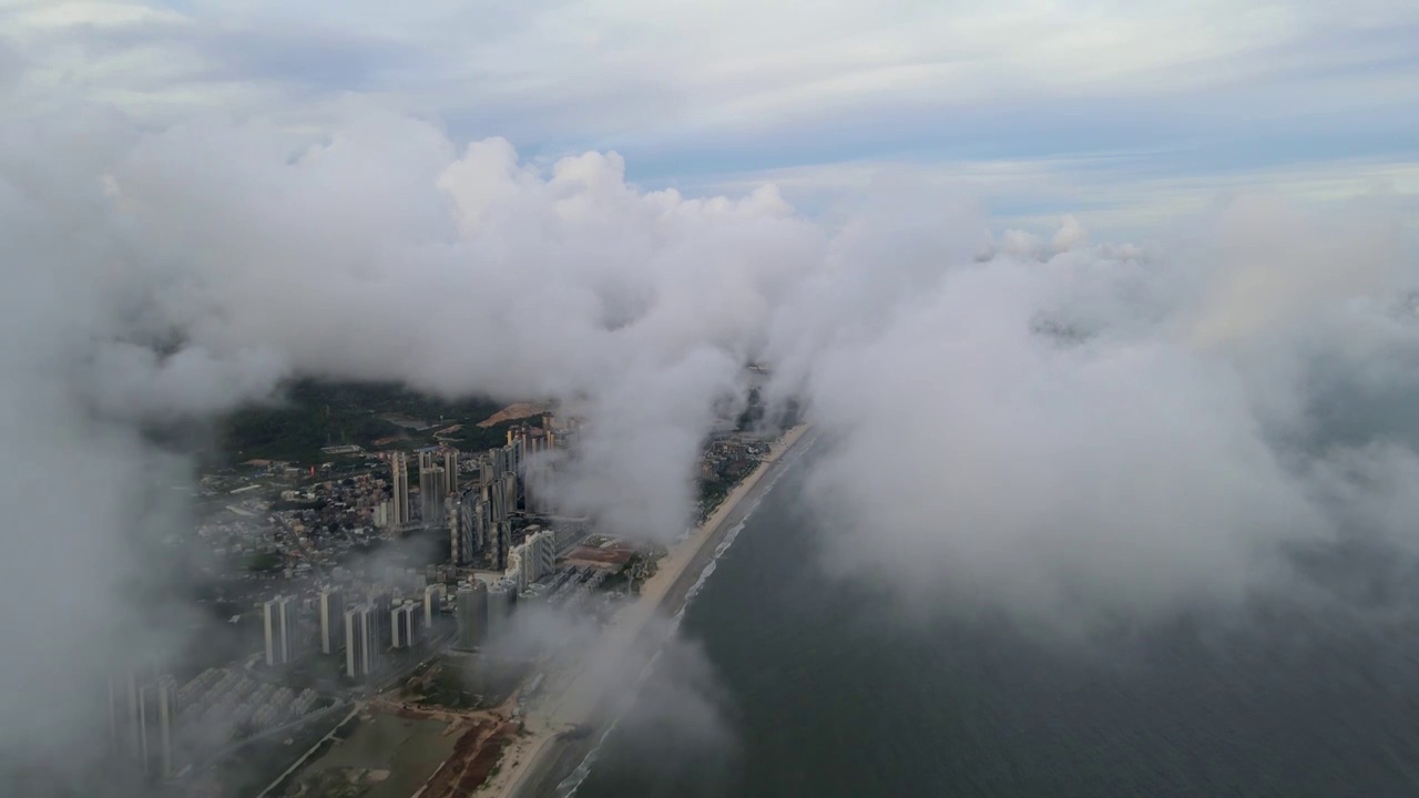 汕尾金町湾风光视频视频素材