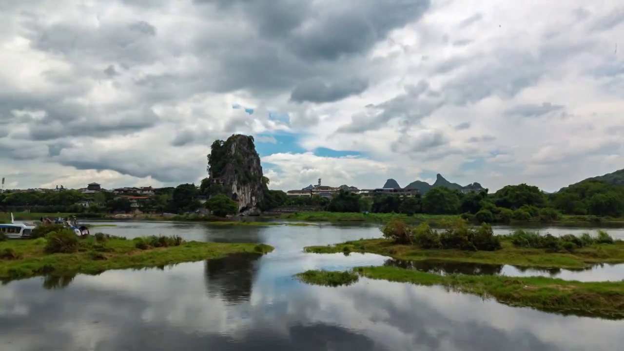 桂林伏波山2视频素材