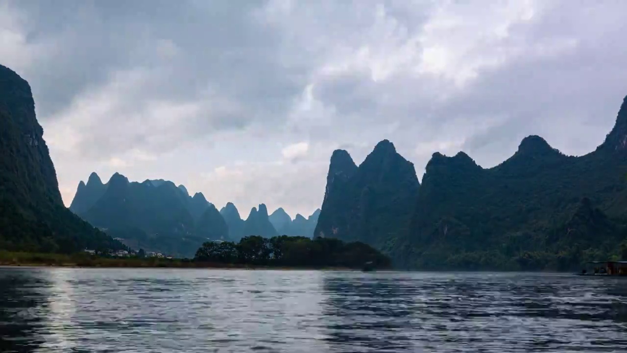 桂林九馬畫山景區视频素材