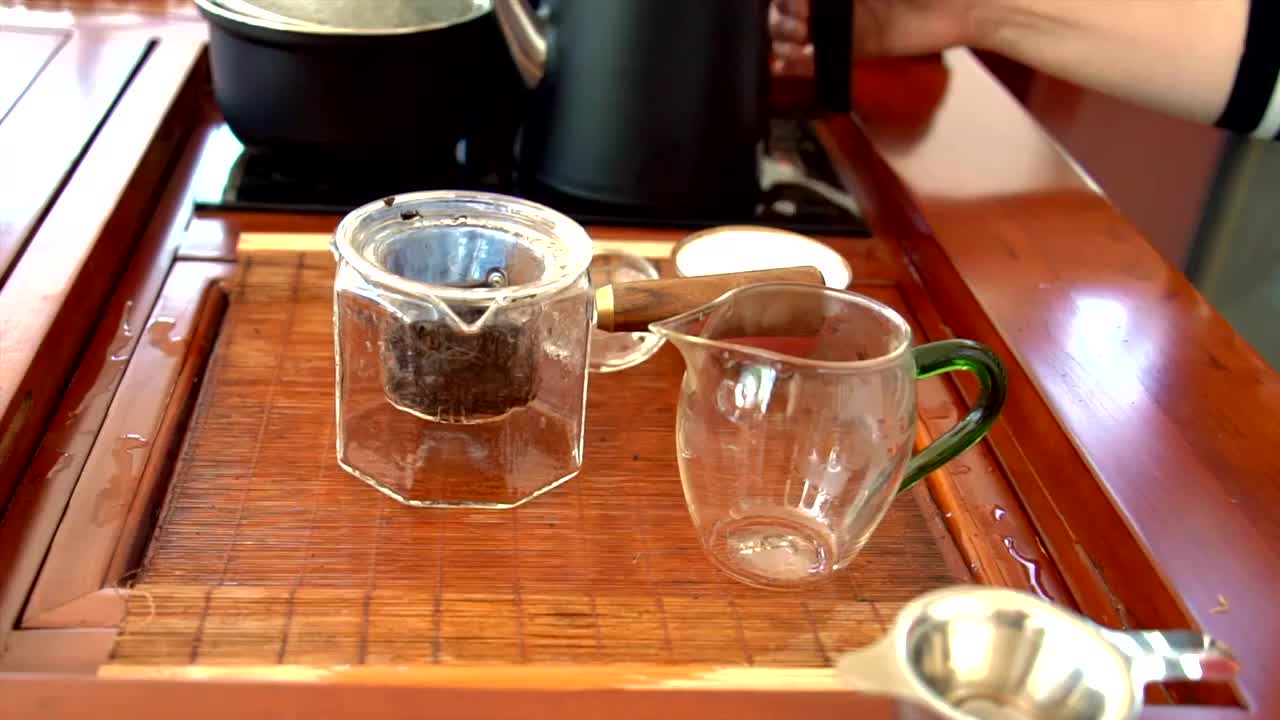 室内茶道茶艺视频素材