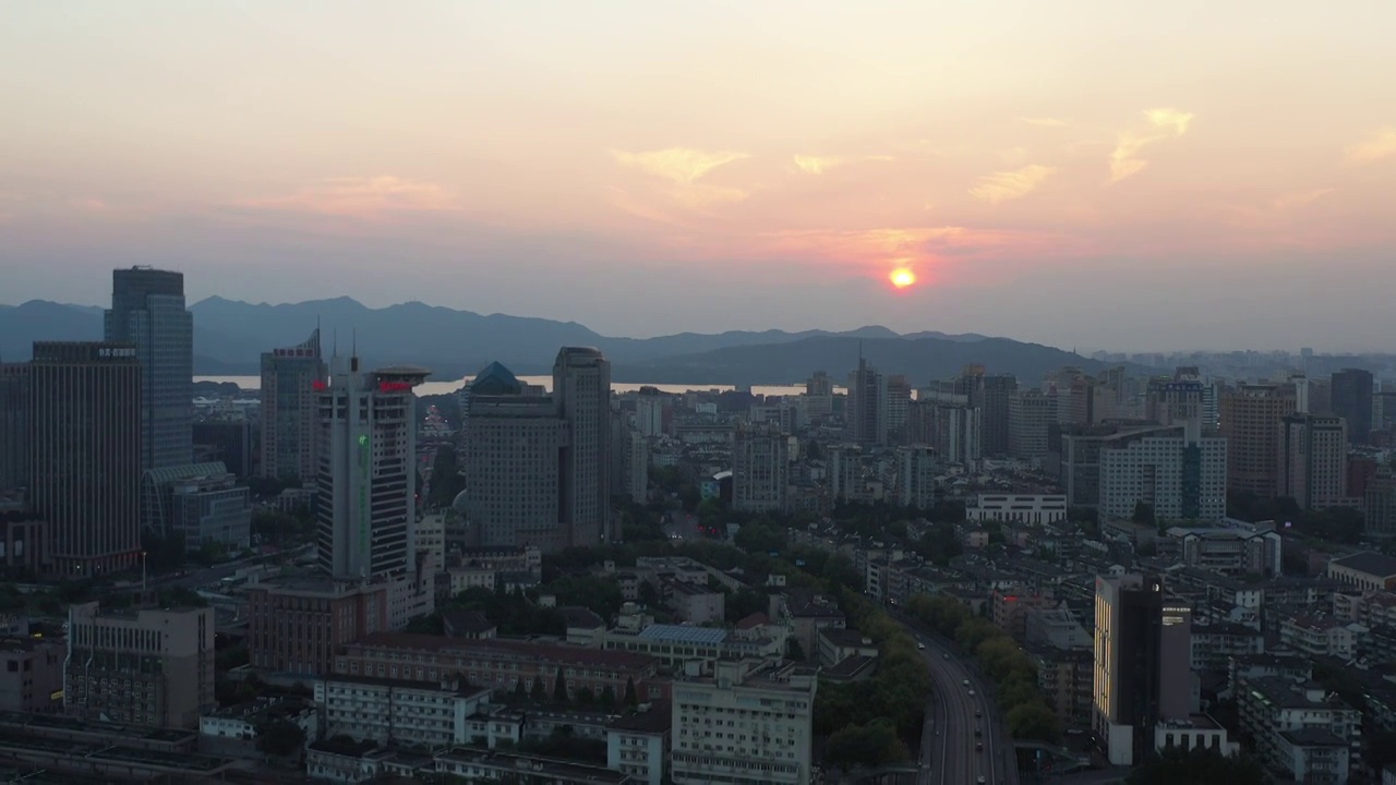 杭州市临安区青山湖视频素材