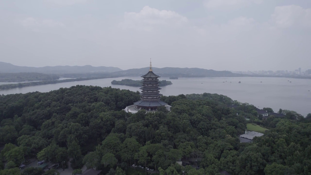 杭州雷峰塔视频素材